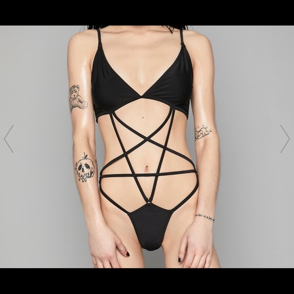 Dolls Kill Other - BRAND NEW BLACK ONE PIECE